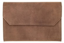 Girologio 12 Pen Portfolio, Leather, Brown