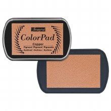 ColorPad Ink Pad, Metallic Copper