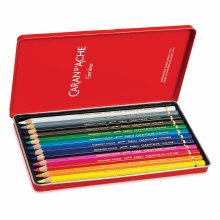 Caran d'Ache Pablo Colored Pencil Set - Assorted Colors, Set of 12