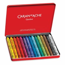 Caran d'Ache Classic Neocolor I 15 Color Pastel Set