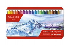 Neocolor II Watersoluble Crayons, 84 Color Set