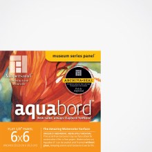 Aquabord, Uncradled 1/8" Profile, 6" x 6" - 4/Pkg.