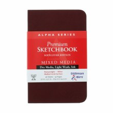 Alpha Series Soft-Cover Sketch Books, 3.5" x 5.5"